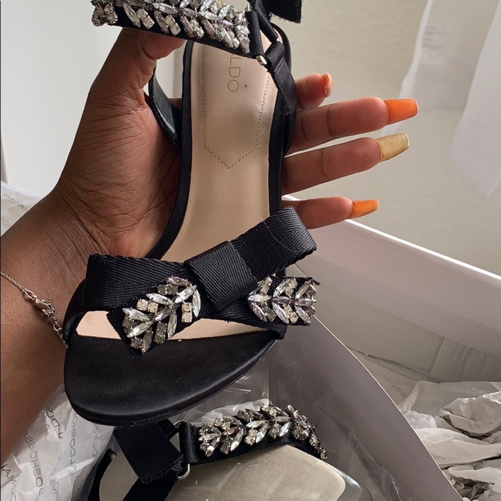 Gem Jewel  sandal heels